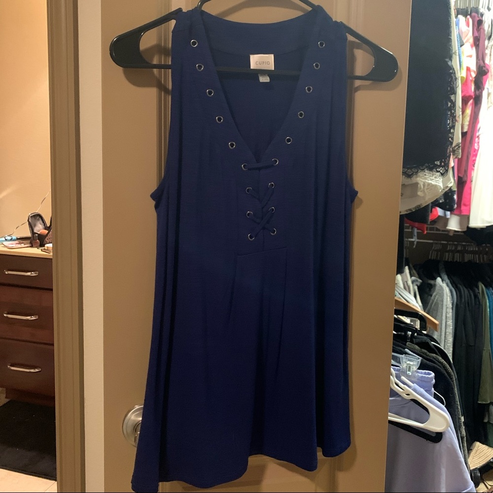 Navy Tank Top